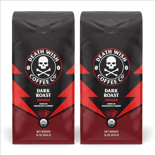 Organic Dark Roast Ground Coffee (32 Ounce)