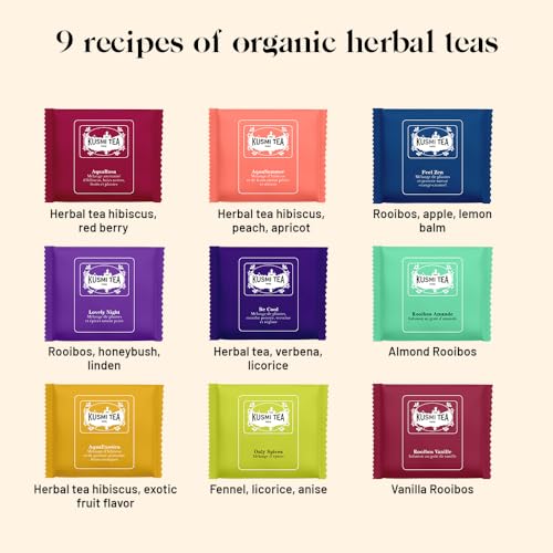 Organic Herbal Tea Gift Set (45 Count)