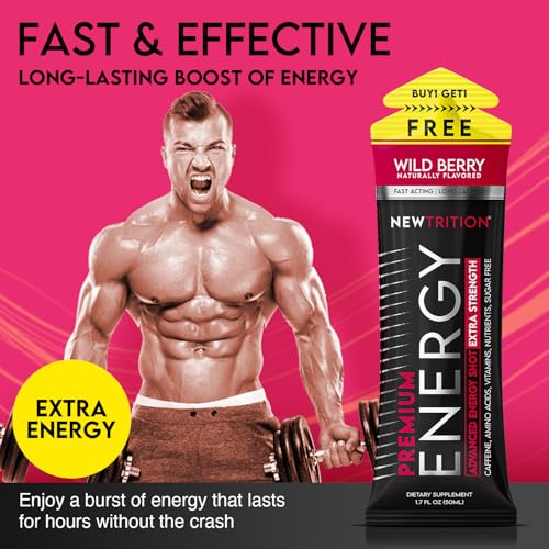 Extra Strength Energy Shots (10.2 Fl Oz)