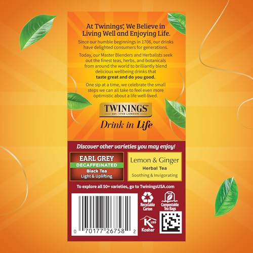 Decaffeinated Chai Spiced Black Tea Bags (120 Count)