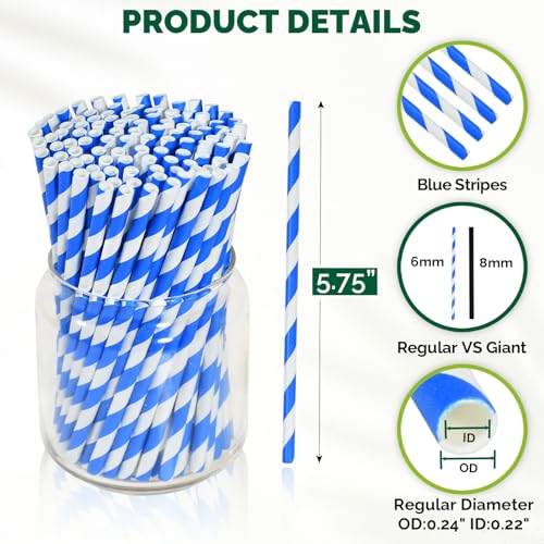 5.75 inch Blue (500 Count)