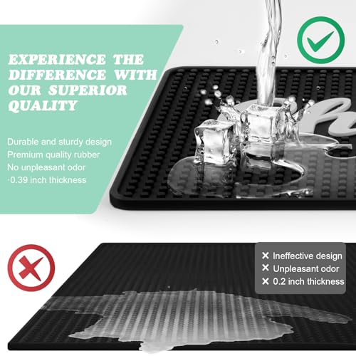 Cheers Bar Mat for Countertop 18in x 12in Large