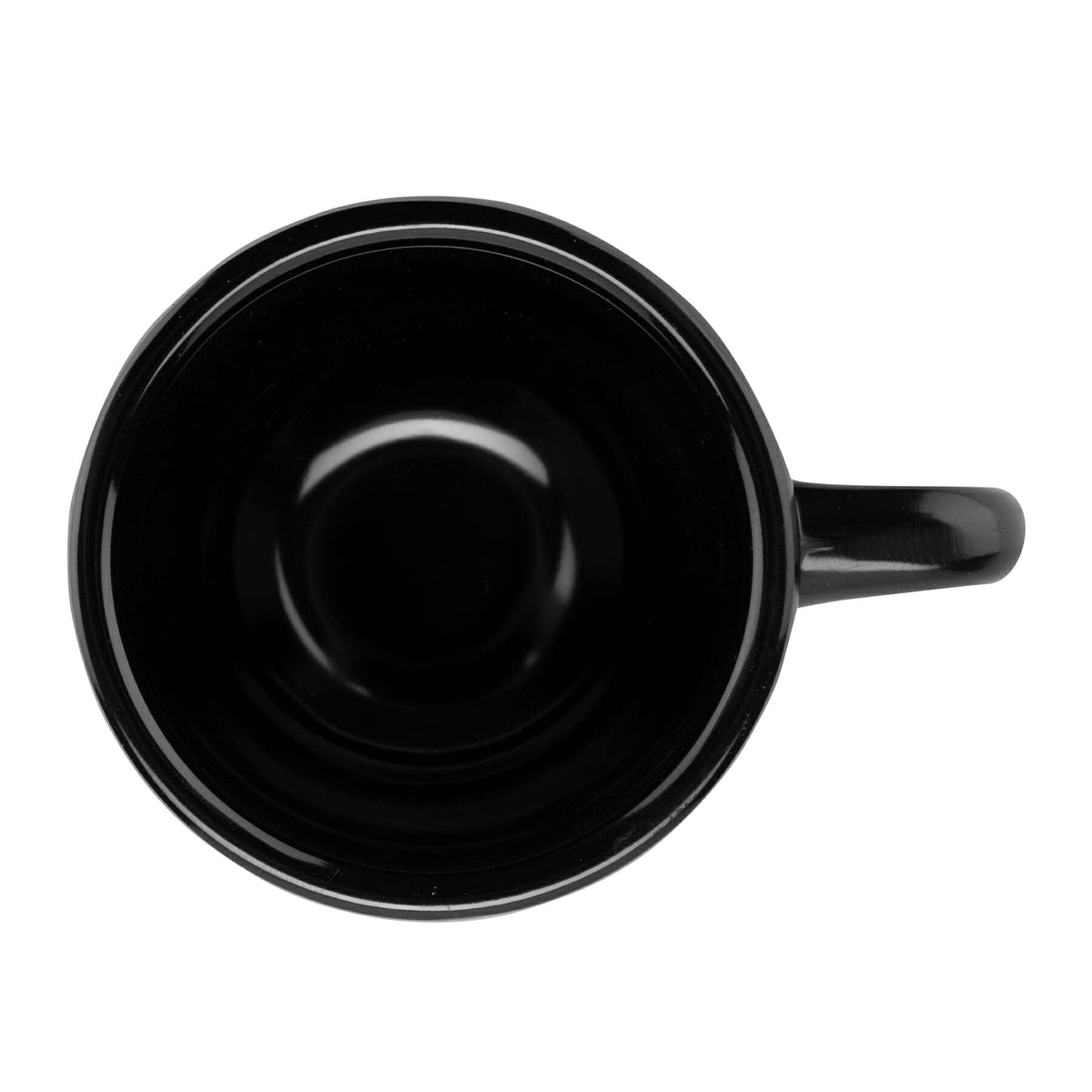 Black 3 ounce melamine espresso cup, BPA-free