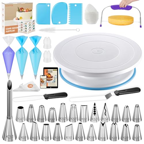 96 Cake Decorating Kit Baking Supplies for Beginner & Professional