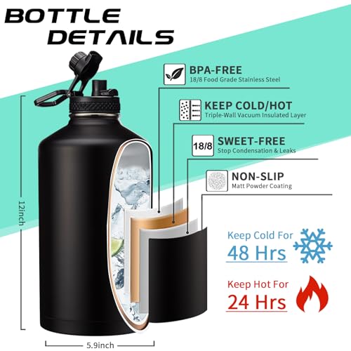 128OZ Insulated Water (9 Count)