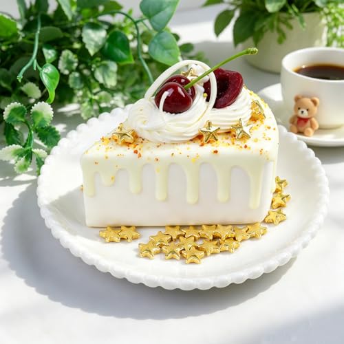 Gold Star Sprinkles for Cake Decorating (4.6 Ounce)