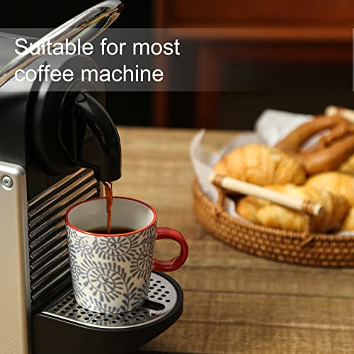 KitchenTour Porcelain Espresso Cups 4 ounce set of 4 for Coffee Machine (4 Count)