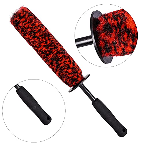 3 Pcs Soft Wheel Brushes for Cleaning Wheels Kit
