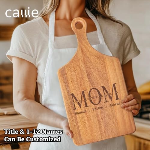 Personalized Cutting Board for Women Mom Wife