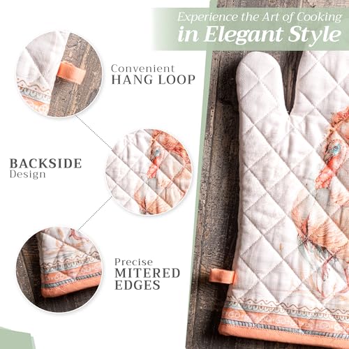 Maison d'Hermine Oven Gloves 100% Cotton Oven Mitt