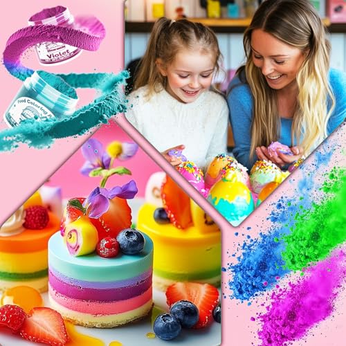 Food Coloring Powder for Baking (2.7 Ounce)