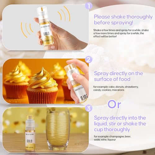 Edible Glitter Spray