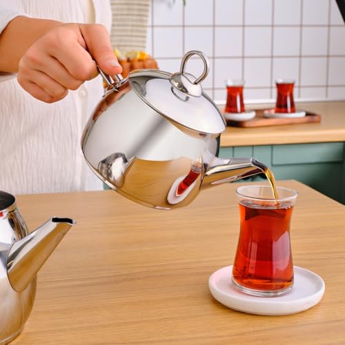 Belinay Teapot Set Medium Silver (2 Count)