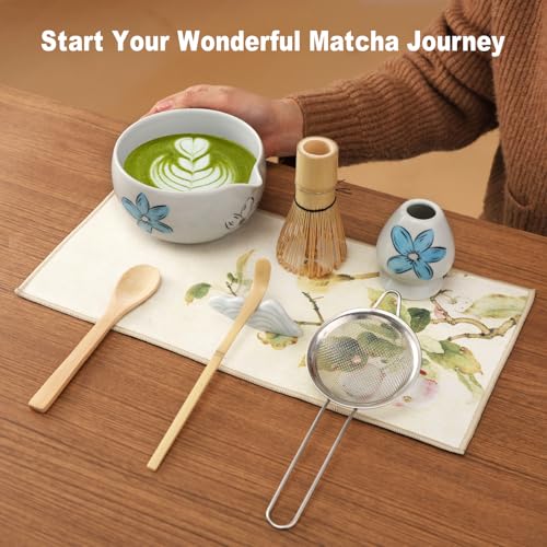 Matcha Whisk Set Cute (8 Count)