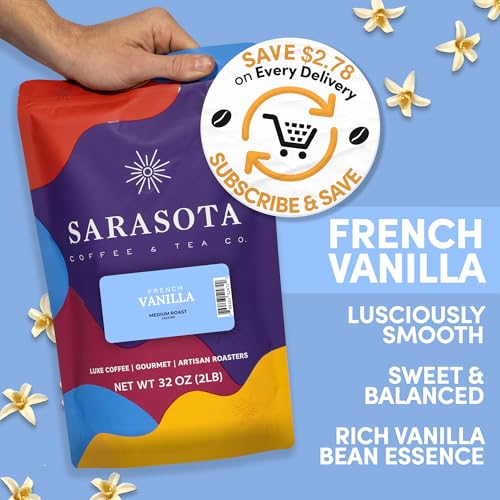 2 lb French Vanilla Ground Coffee (32 Ounce)