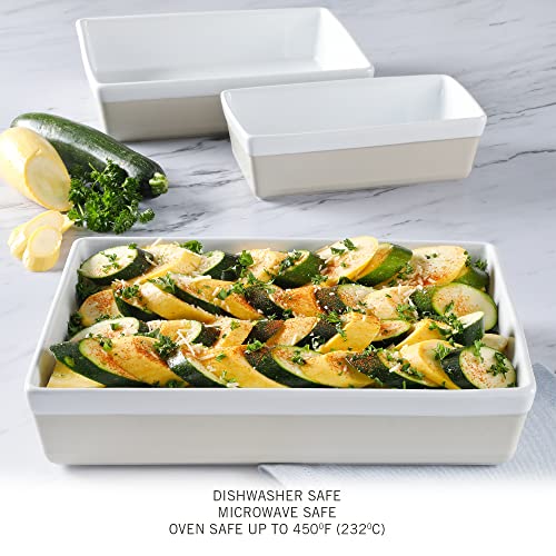 3 Piece Oven to Table Stoneware Bakeware Set