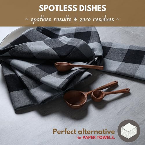 12 Pack Buffalo Check Kitchen Dish Towels (12 Count)