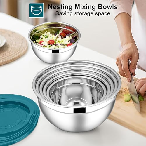 Stainless Steel Mixing Bowls (7 Count)