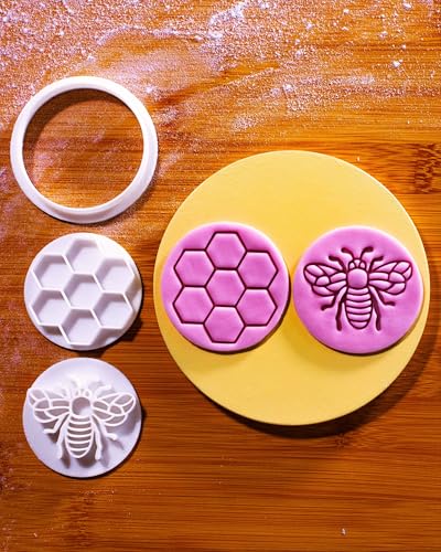 Queen Bee Mini 2" Cookie Cutter & Stamp Set
