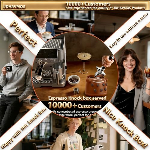 5 Inch Espresso Knock Box