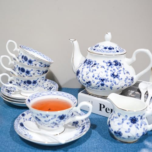 Bone China Tea Set (21 Count)