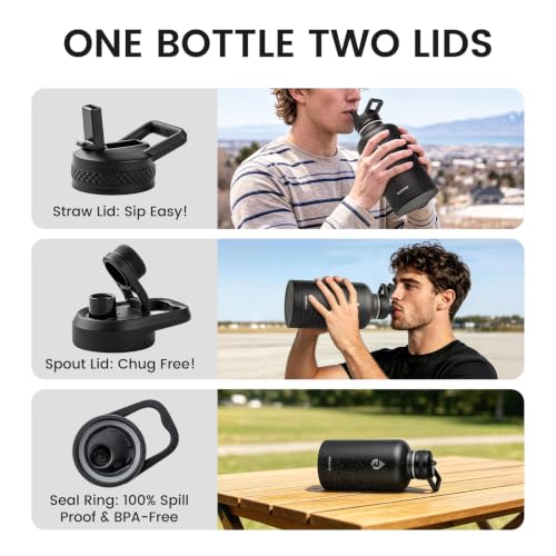 Insulated Water Bottle 64 oz