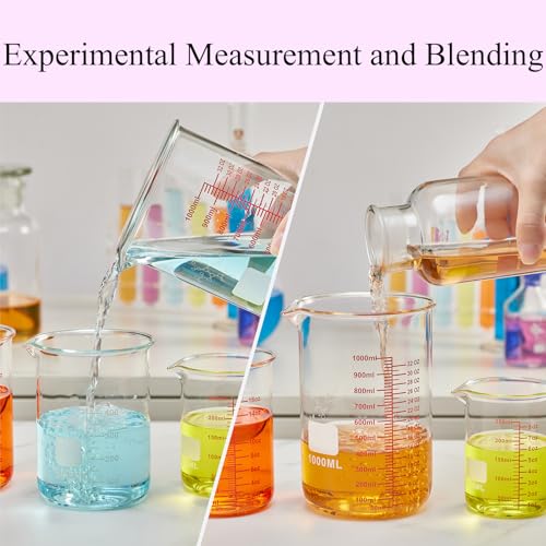 High Borosilicate Glass Measuring Cup Set