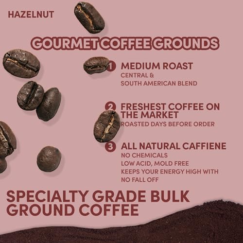 Sarasota Coffee Ground Hazelnut (80 Ounce)