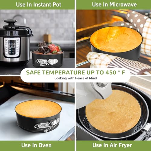 4 Inch Mini Springform Pan for Mini Cheesecake Pizza