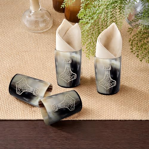 Viking Horn Shot Glasses Set of 12 (12 Count)