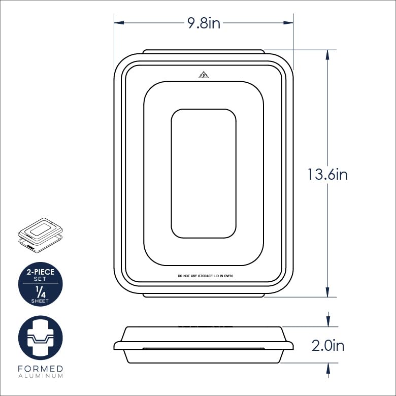 Naturals Quarter Sheet with Lid