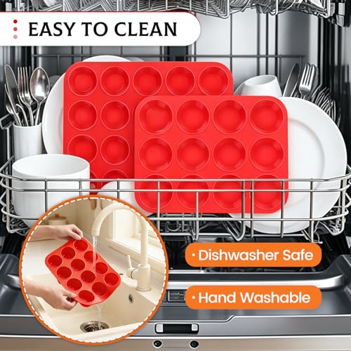Silicone Muffin Pan (2 Count)