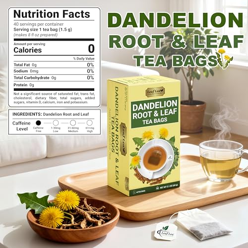 Dandelion Root & Leaf Tea Bags (160 Count)