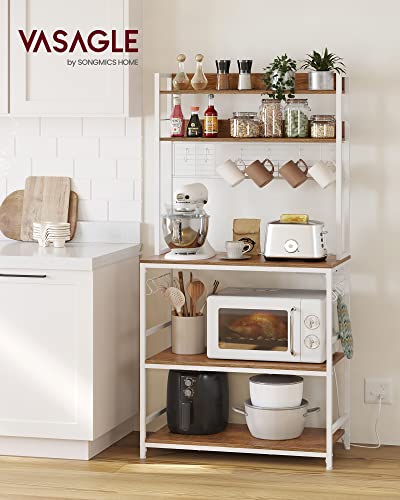 Bakers Rack with Power Outlet