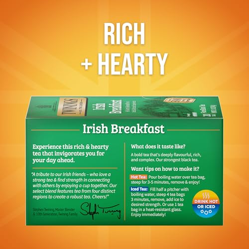 Irish Breakfast Black Caffeinated Tea Bags (120 Count)