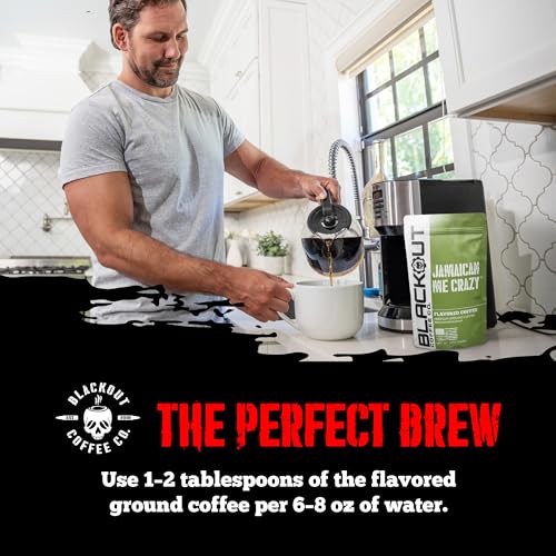 Blackout Coffee Jamaican Me Crazy Ground Coffee (12 Ounce)