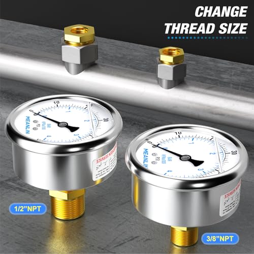 0~60Psi Stainless Steel 1