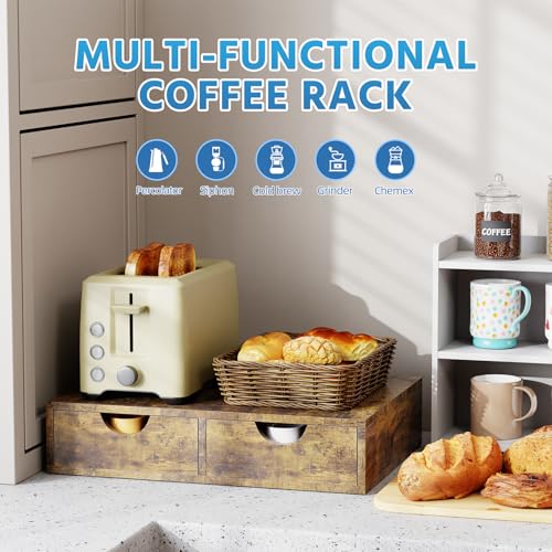 Wooden Coffee Pod Holder Drawer