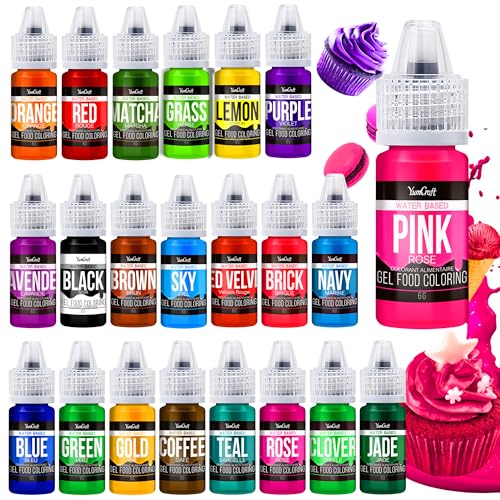 Food Coloring Gel Set (4.6 Fl Oz)