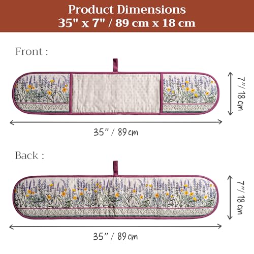 Double Oven Mitts 100% Cotton Double Oven Glove