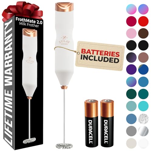 Powerful Frother Wand AA Batteries Included
