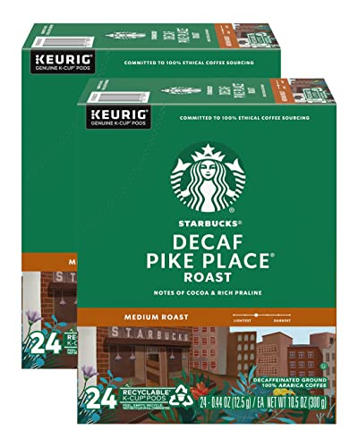 Decaf Pike Place Roast K Cups (48 Count)