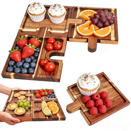 Wooden Charcuterie Boards Set of 4