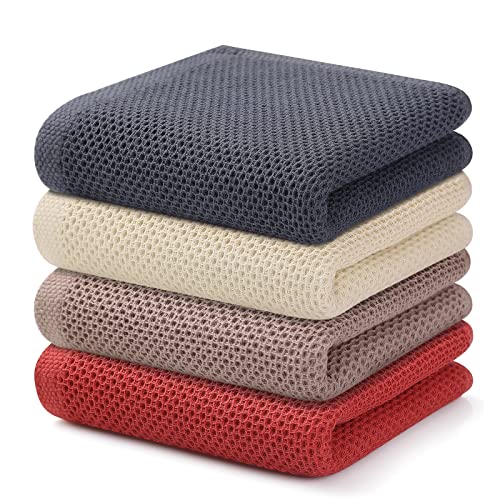 100% Cotton Waffle 4 (4 Count)