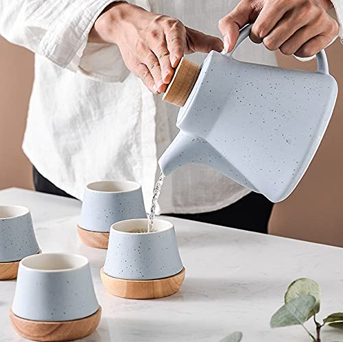Ceramic Tea Set Gift Box Set Household Porcelain Teapot Tea Cup European