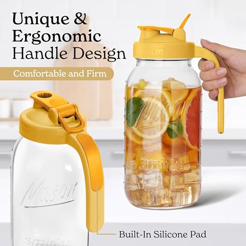 64 oz Mason Jar Pitcher