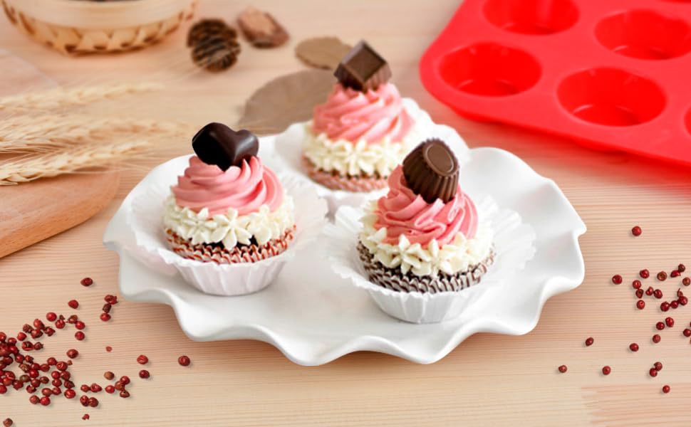Silicone Muffin Pan Set (3 Count)