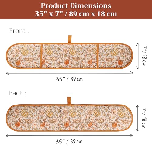 Double Oven Mitts 100% Cotton Double Oven Glove