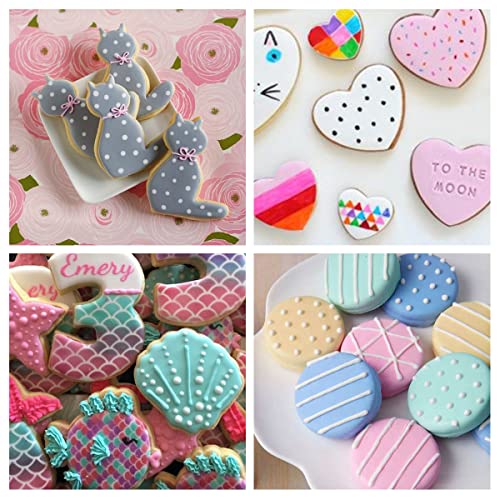 Cookie Stencils for Royal Icing Cookies Sugar Cookie (16 Count)