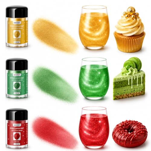 Edible Glitter for Drinks (3 Count)